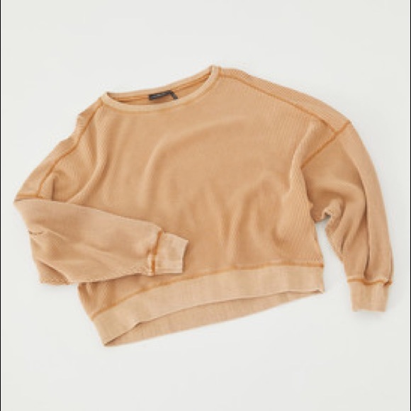 Urban Outfitters Out from Under Luciana Long Sleeve Top in Beige (XS) - Picture 5 of 10